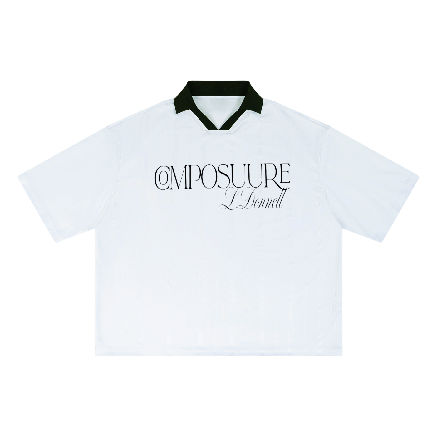 COMPOSUURE Unisex Striped Boxy Soccer Jersey
