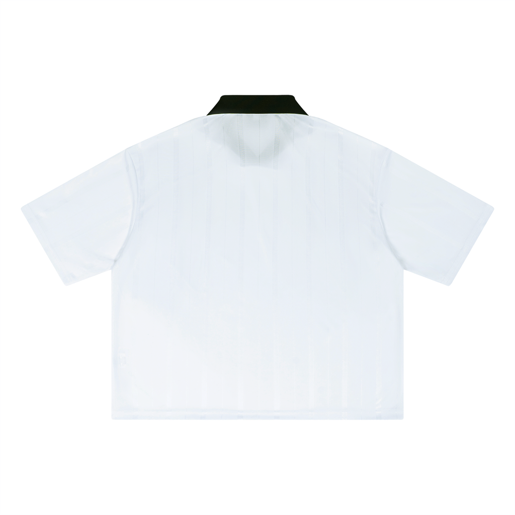 COMPOSUURE Unisex Striped Boxy Soccer Jersey